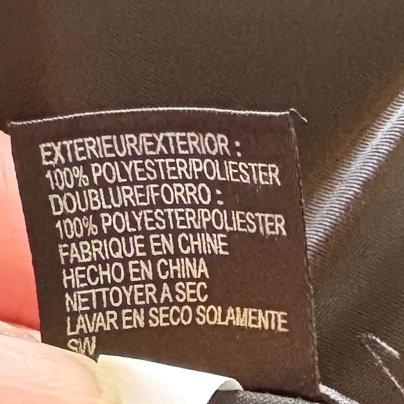 Tahari Black Blazer Classic Tailored Suit Jacket - Picture 5 of 6